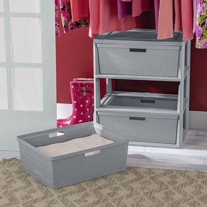 3 Drawer Plastic Storage, 3 Drawer Storage Organizer, and 3 Drawer Storage - Image 7