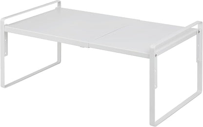Nxconsu Cabinet Shelf Expandable Height Adjustable Shelf Organizer Riser by Nxconsu