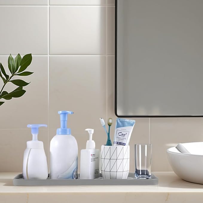 Silicone Organizer Tray for Kitchen Sinks and Bathrooms. Dishwasher-Safe - Image 4