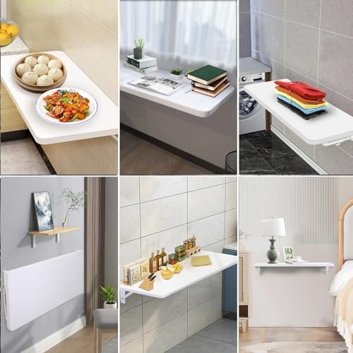 Laundry Room Wall Mounted Folding Table, Kitchen Restaurant Home Bar Work Table - Image 3