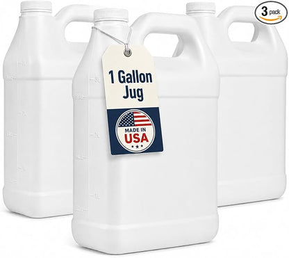 kitchentoolz 1 Gallon Jug – Heavy-Duty HDPE Carboy by KITCHENTOOLZ