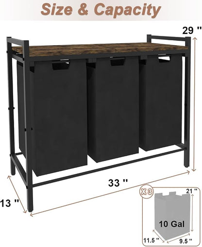 10 x 3 Gal Large Laundry Hamper - Image 7