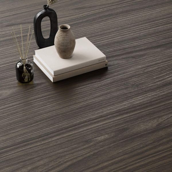 Mobili Fiver, Riccardo Wall Bedside Table, Dark Walnut, Made in Italy - Image 8