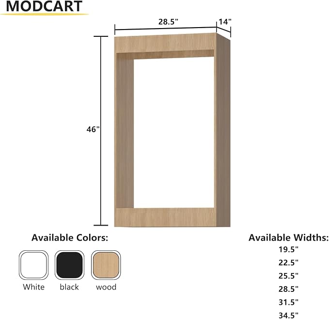 Double Hanging Closet Unit, Modular System Organizer - Image 2