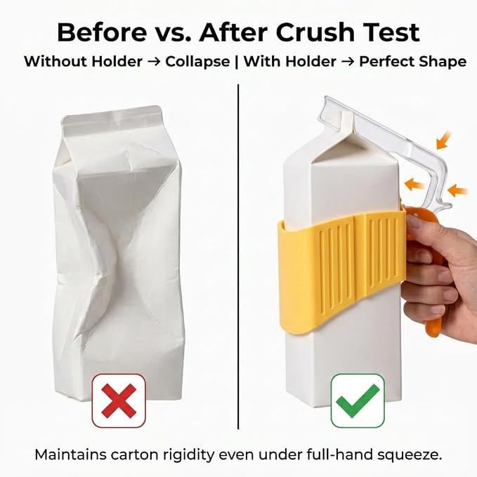 Leak-Proof Milk Carton Holder - Image 5