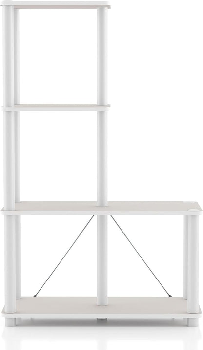 Homes: Inside + Out Apexa Modern 4-Cube Ladder Shelving Units, Collectibles - Image 11