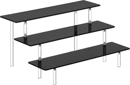 3 Tier Perfume Organizer Stand, Cologne Shelf Dessert Display by HENABLE