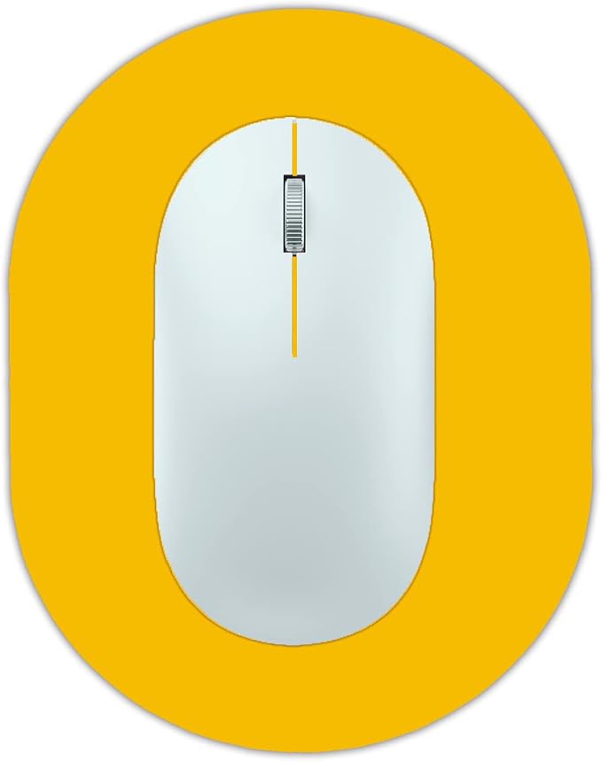 Small Mouse Pad, Waterproof and Non-Slip Rubber Bottom, Wireless Mouse by Unknown