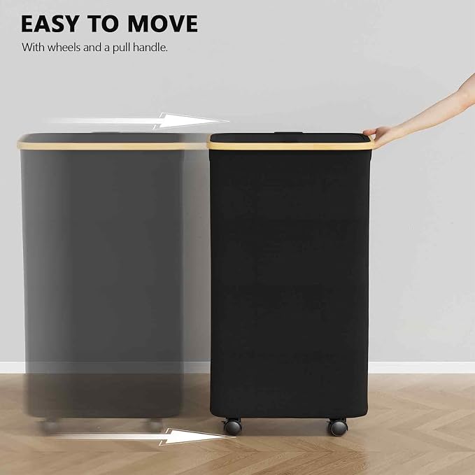 SpaceAid Slim Laundry Hamper - Image 9