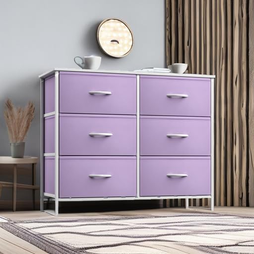 Sorbus Dresser with 6 Drawers - Image 5
