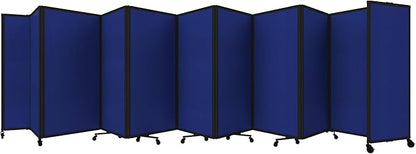 Versare Room Divider 360 Portable Wall Partition | Folding Panels | Large by VERSARE