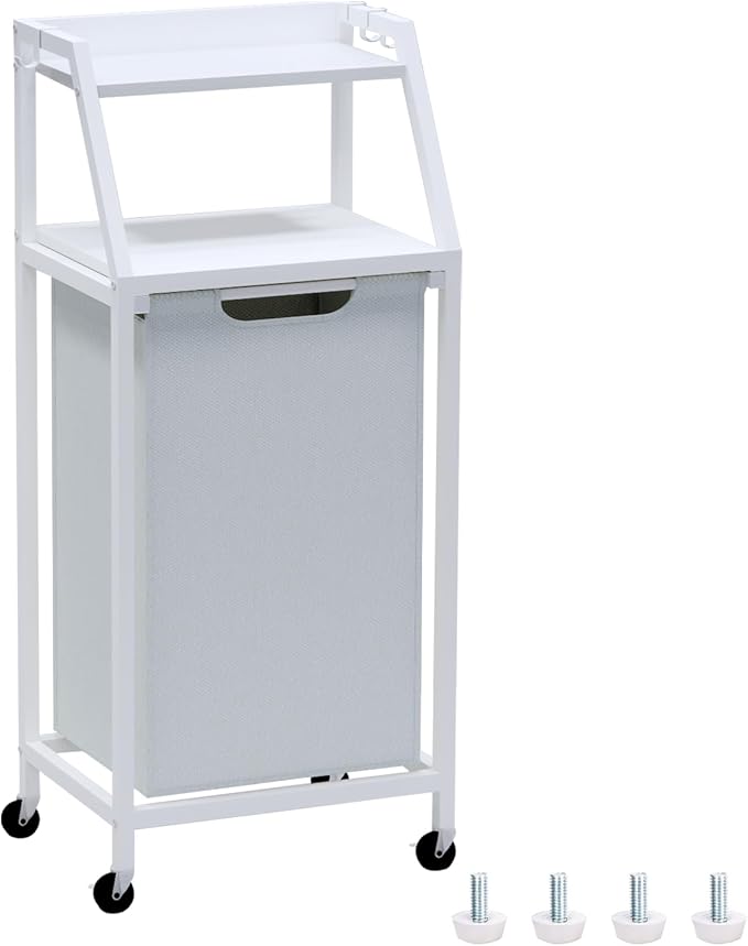 Laundry Hamper, Laundry Sorter, Rolling Laundry Basket by Timberer