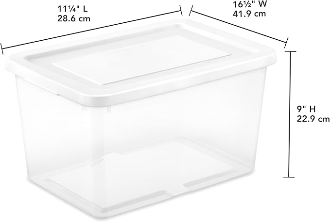 Sterilite 32 Pack Storage Box, 20 Quart Stackable Tote - Image 3