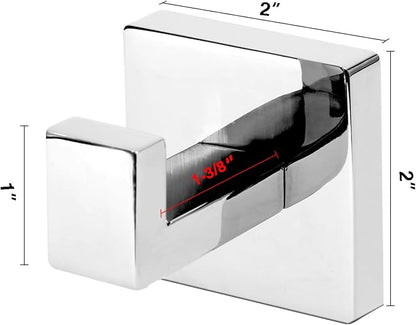 IBosins 4 Pack Towel Hooks Hand Towel Holder - Image 6