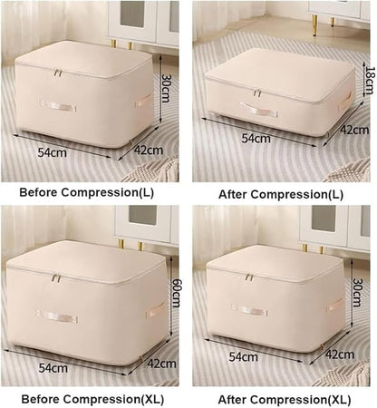 Ultra Space Saving Self Compression Organizer, 2024 NEW Heavy Duty Moving Bags - Image 3