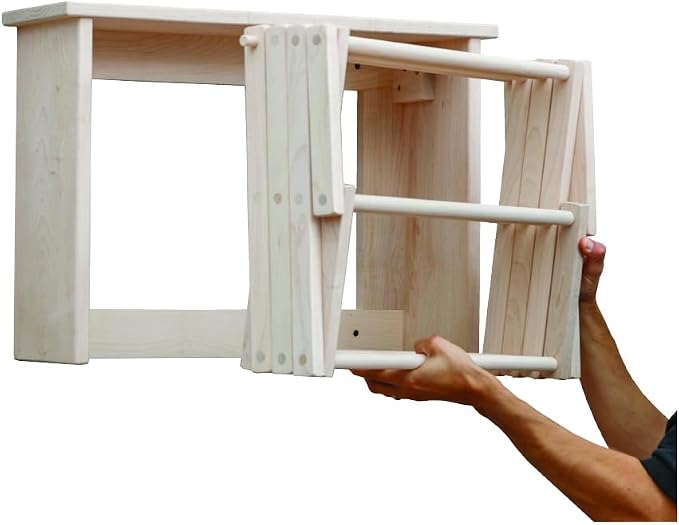 Pennsylvania Woodworks Extra Large Wall Clothes Drying Rack ~ Heavy Duty Solid - Image 6
