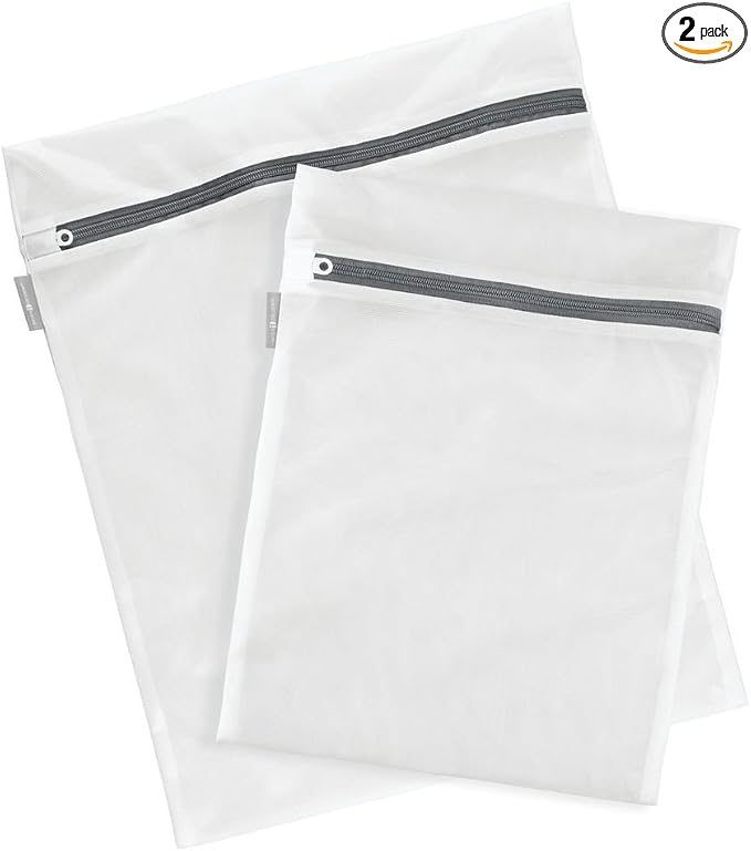 iDesign Mesh Laundry Bags with Built in Zipper by iDesign
