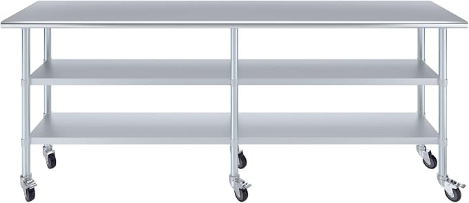 AmGood Stainless Steel Work Table - Image 2