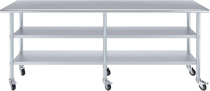AmGood Stainless Steel Work Table - Image 2