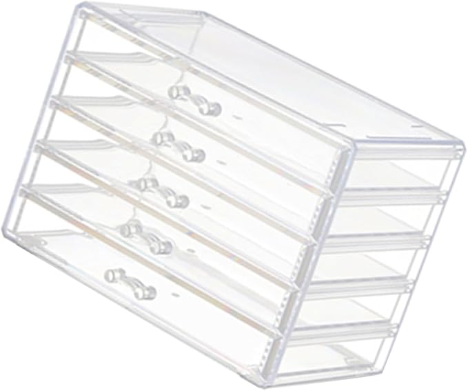 Space Saving Acrylic Cosmetic Storage Drawers Multi Drawers Acrylic Organizer - Image 5