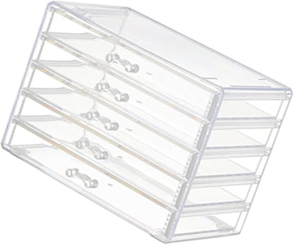 Space Saving Acrylic Cosmetic Storage Drawers Multi Drawers Acrylic Organizer by Unknown