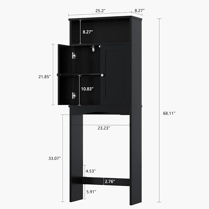 Over The Toilet Storage Cabinet, Over The Toilet Storage - Image 2