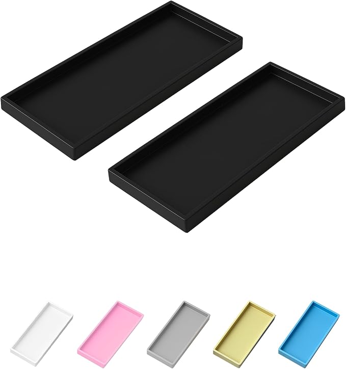 Vanity and Bathroom Tray, Waterproof Vanity Tray by Unknown