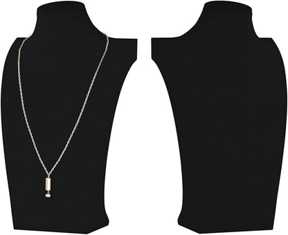 Necklace Bust Display Stand, Necklace Holder, Pendant Chain Necklace Organizer by KunGe
