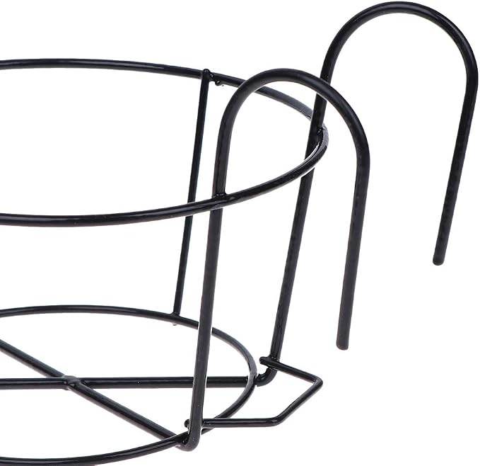 4 Pack Hanging Planters for Railings Rail Planter Hanging Baskets Flower Pot - Image 3