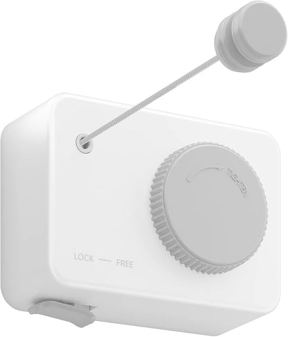 Retractable Clothesline Indoor, Non-Sagging Clothes Line Retracting Outdoors by Dancrul