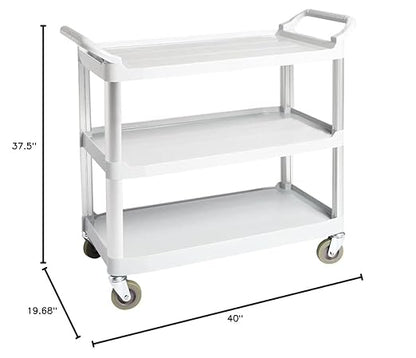 Amazon Basics 3 Shelves Utility Cart - Image 6