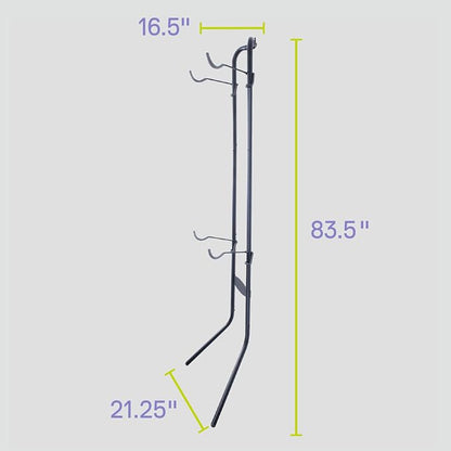 Delta Cycle Michelangelo 2 Bike Storage Rack Black - Image 6