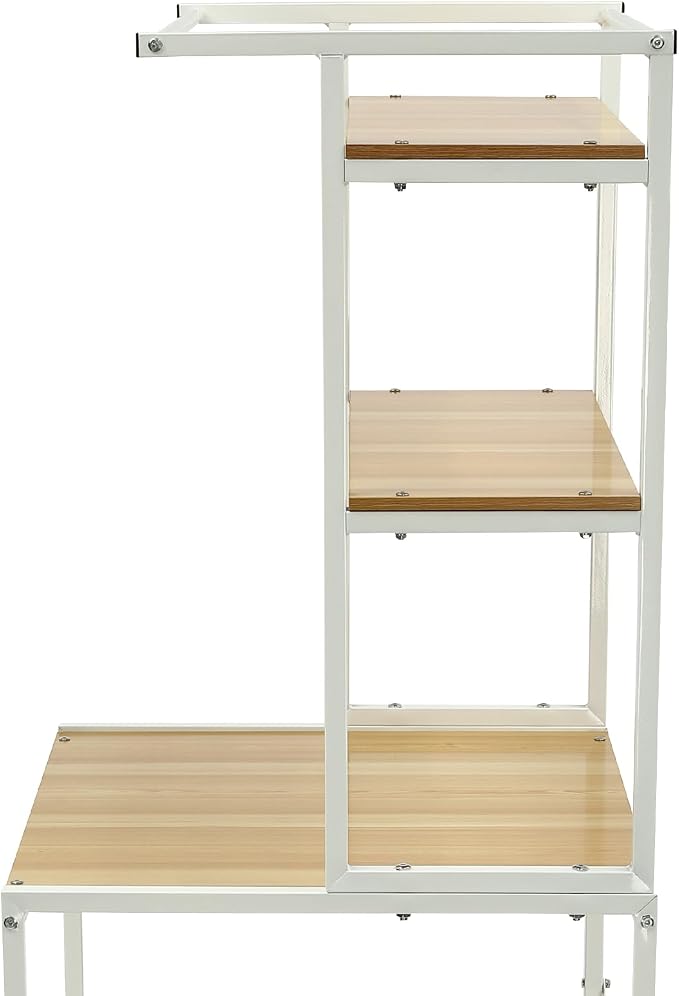 Over Washer and Dryer Shelves, Dryer Storage Shelf, 3 Tiers Laundry Room - Image 8