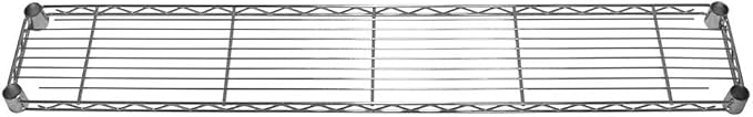 Shelving Inc. 8" d x 48" w Chrome Wire Shelving - Image 3