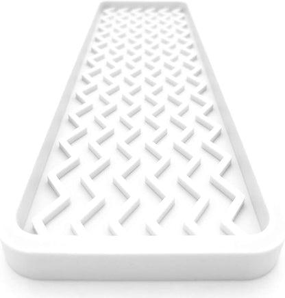 Happitasa Silicone Kitchen Sink Organizer Tray, Sponge Holder and Countertop - Image 4