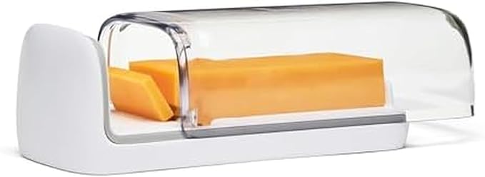 Chef'n 2-in-1 Cheese Slicer and Storage Container | Integrated Lid Keeps Cheese by Chefn