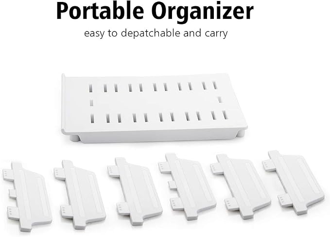 Adjustable Universal Cell Phone Dock Stand Holder, Tablet Organizer Multi - Image 5