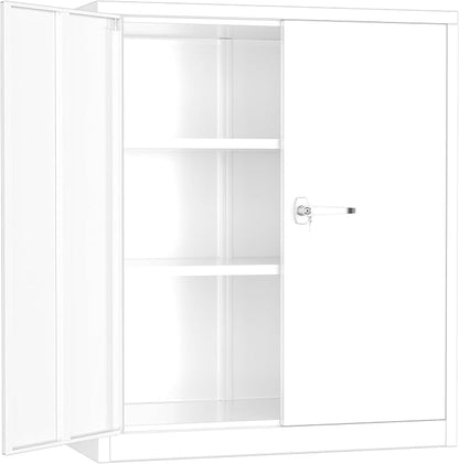 INTERGREAT Metal Garage Storage Cabinet, Small Steel Cabinet by INTERGREAT