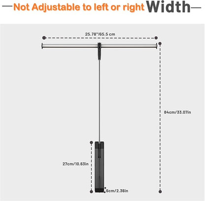 Pull Down Closet Rod, 26 Inch Soft-Close Buffering Clothing Organizer, - Image 5