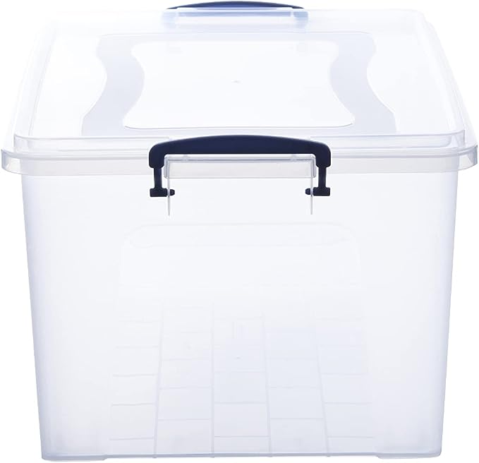 Superio Clear Plastic Storage Bin - Image 3