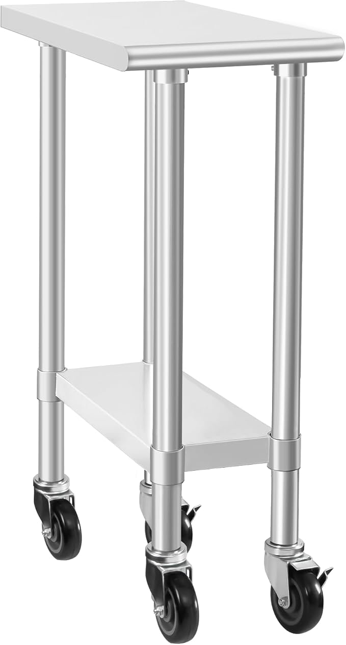 HARDURA Stainless Steel Commercial Table Prep & Work Table by HARDURA