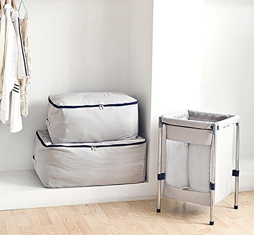 Large Canvas Soft Bedding, Garment Storage Organizer Bag - Image 6