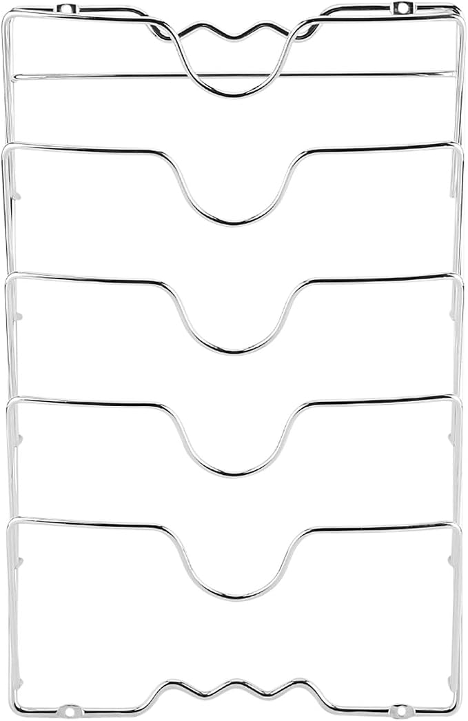 Keenso Heavy Duty Pan Lid Holder Creates Space Efficiently - Image 8