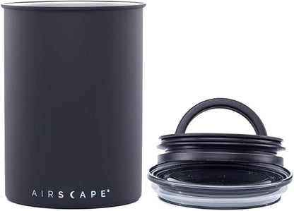 AirScape Planetary Design Stainless Steel Coffee Canister | Food Storage by PlanetaryDesign
