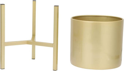Hemoton 1set Nordic Style Flower Pot Storage Rack Elegant Indoor Planter Stand by HEMOTON