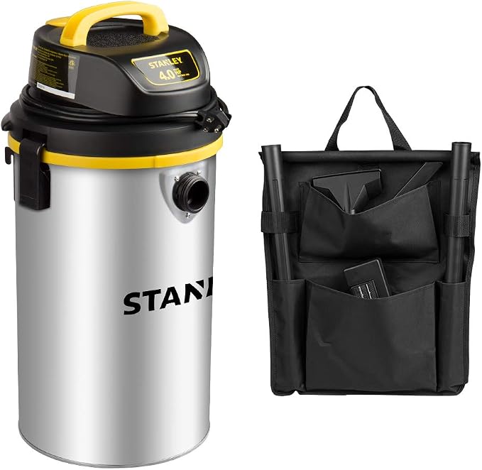 STANLEY Wet/Dry Vacuum SL18133，4.5 Gallon 4 Horsepower Wall-Mounted Hanging - Image 8