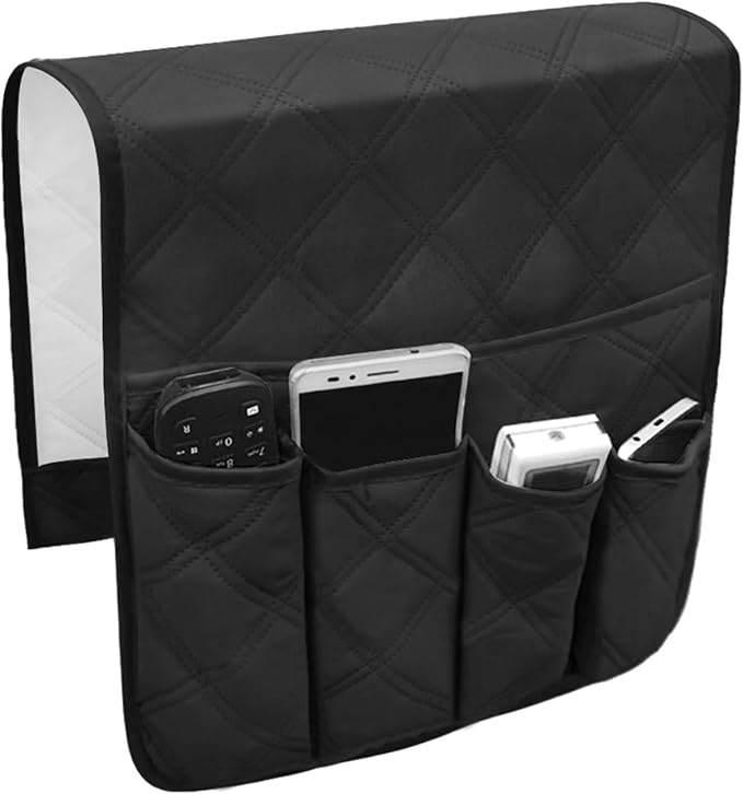 IPENNY Couch Sofa Armrest Organiser Chair TV Remote Holder Bed Storage Pocket by Unknown