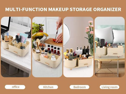 Makeup Organizer for Vanity, Cosmetic Display Case - Image 3