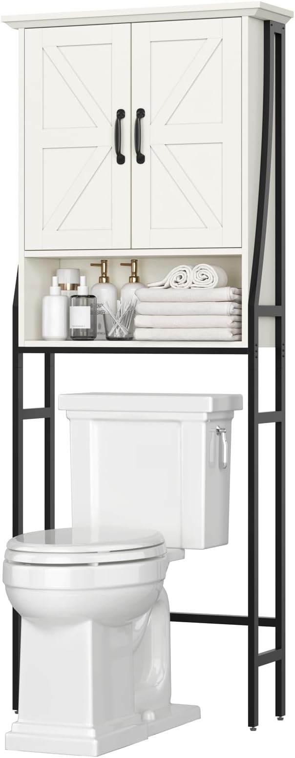 Over The Toilet Storage Cabinet, Over Toilet Bathroom Organizer, Above Toilet - Image 9