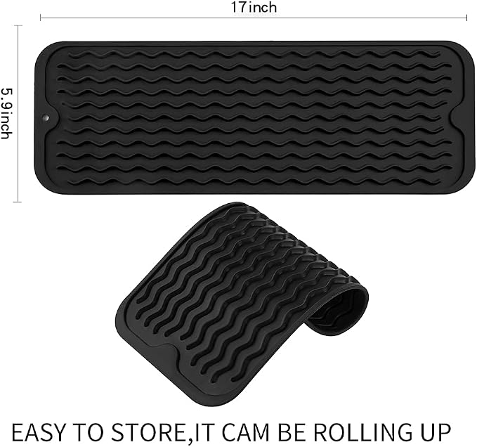 Silicone Dish Drying Mat for Multiple Usage, Easy clean, Eco-friendly, - Image 2